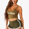 Womens * | New Womens Active Short Sets Grace Short Set Olive