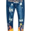 Womens * | Cheap Womens Jeans Best Seller Flama Jean Med. Wash