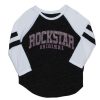 Womens * | Wholesale Womens Tees Maia Baseball Tee Black