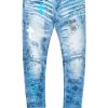 Mens * | Deals Mens Jeans Bernard Crystal Jean Denim Blue