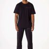 Mens * | Buy Mens Track Sets Dimitri T-Shirt/Trackpant Set Black