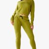 Womens * | Cheapest Womens Track Sets Aviva Jogger Set Olive