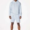 Mens * | Cheap Mens Short Sets Dimitri Hoodie Short Set Track Sets Pale Blue