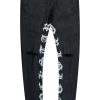 Mens * | Best Pirce Mens Jeans Denim Ziro Printed Jean Black/White