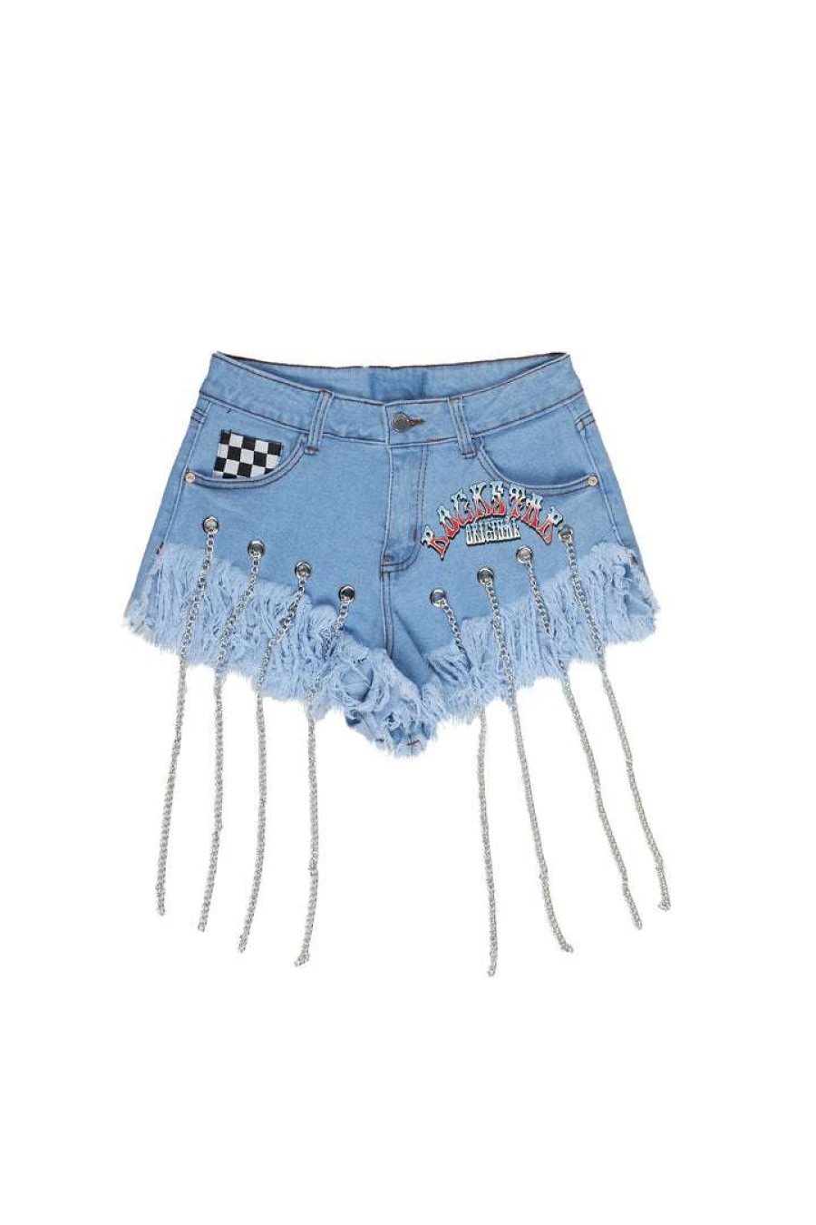 Womens * | Best Sale Womens Shorts Best Seller Slaytor Denim Short Light Wash