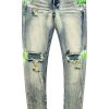 Mens * | Discount Mens Jeans Zayden 5 Pocket Painter Jean Denim Green