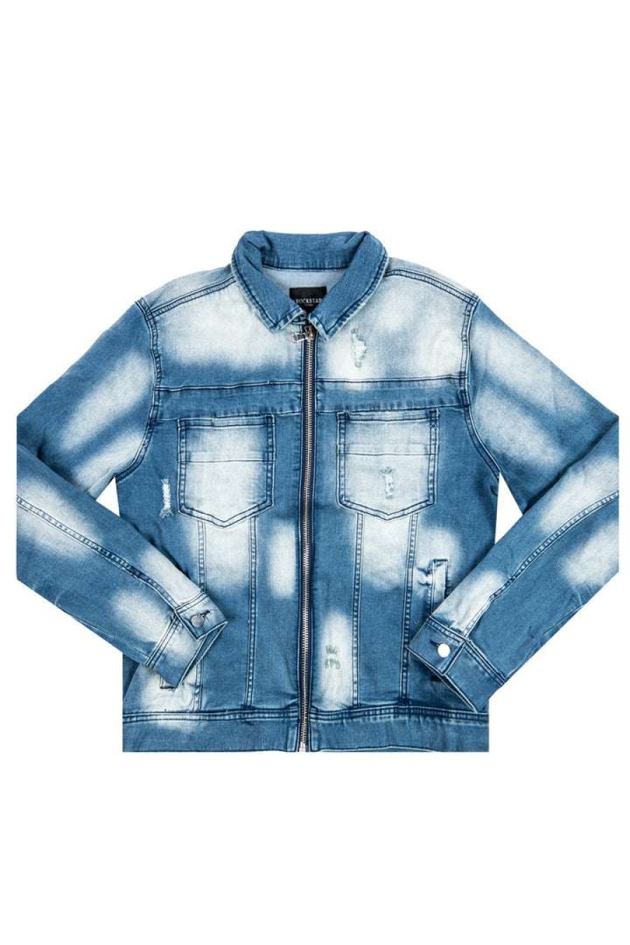 Mens * | Best Deal Mens Denim Jackets Venice Jacket Blue