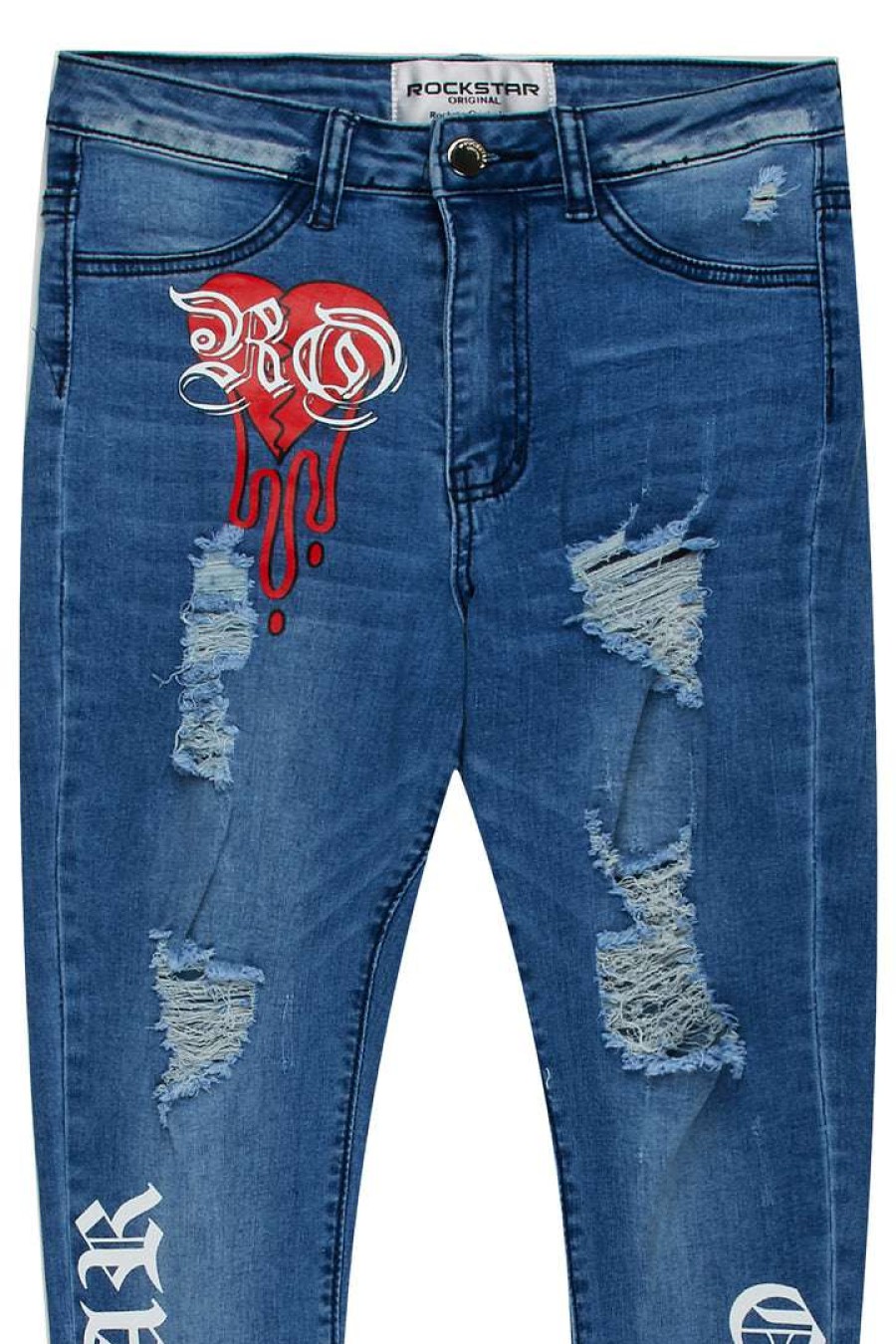 Womens * | Hot Sale Womens Jeans Best Seller Rose Skinny Jean Med. Wash