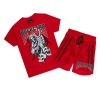 Mens * | Budget Mens Short Sets Wage Short Set Track Sets Red