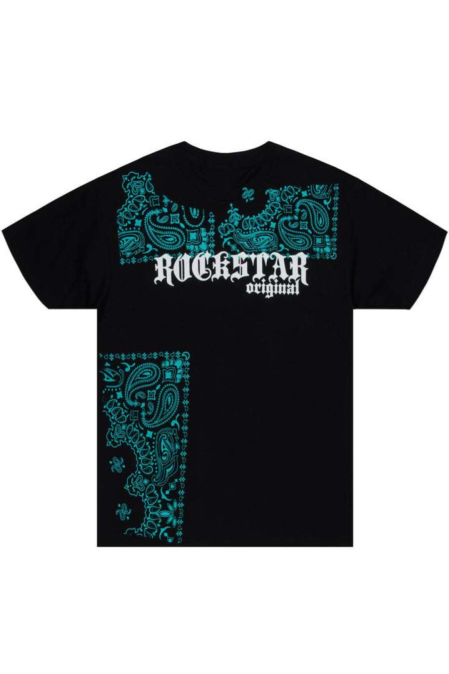 Mens * | Best Deal Mens Tees Ski Graphic T-Shirt Tops Black/Aqua