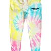 Mens * | Promo Mens Pants Fulton Tie Dye Jogger- Yellow Multi Track Sets Yellow/Multi