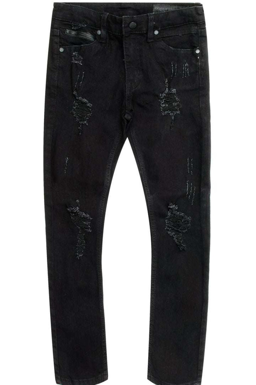 Kids * | Best Deal Boys Jeans Boys Oscar 5 Pocket Jean New Arrivals Black