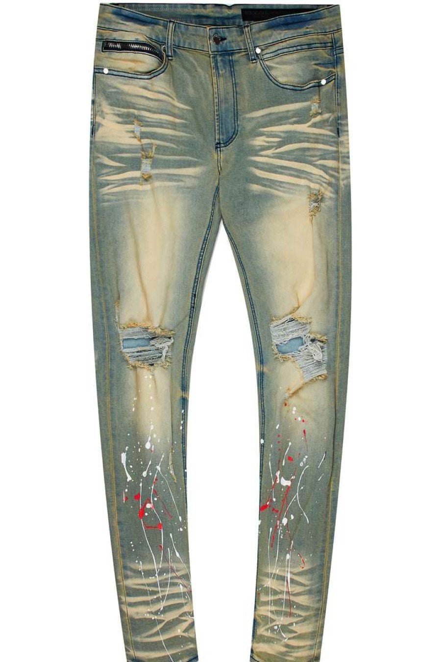 Mens * | Budget Mens Jeans Luka Painter Jean Dark Wash