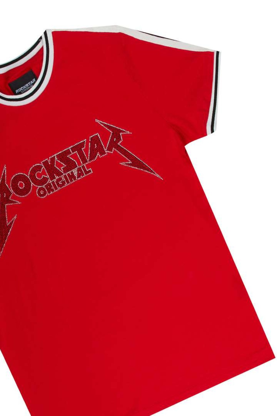 Kids * | Top 10 Boys Track Sets Boys Moon T-Shirt Trackset Red