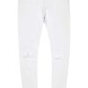 Womens * | Top 10 Mens Jeans Moon 5 Pocket Jean Denim White