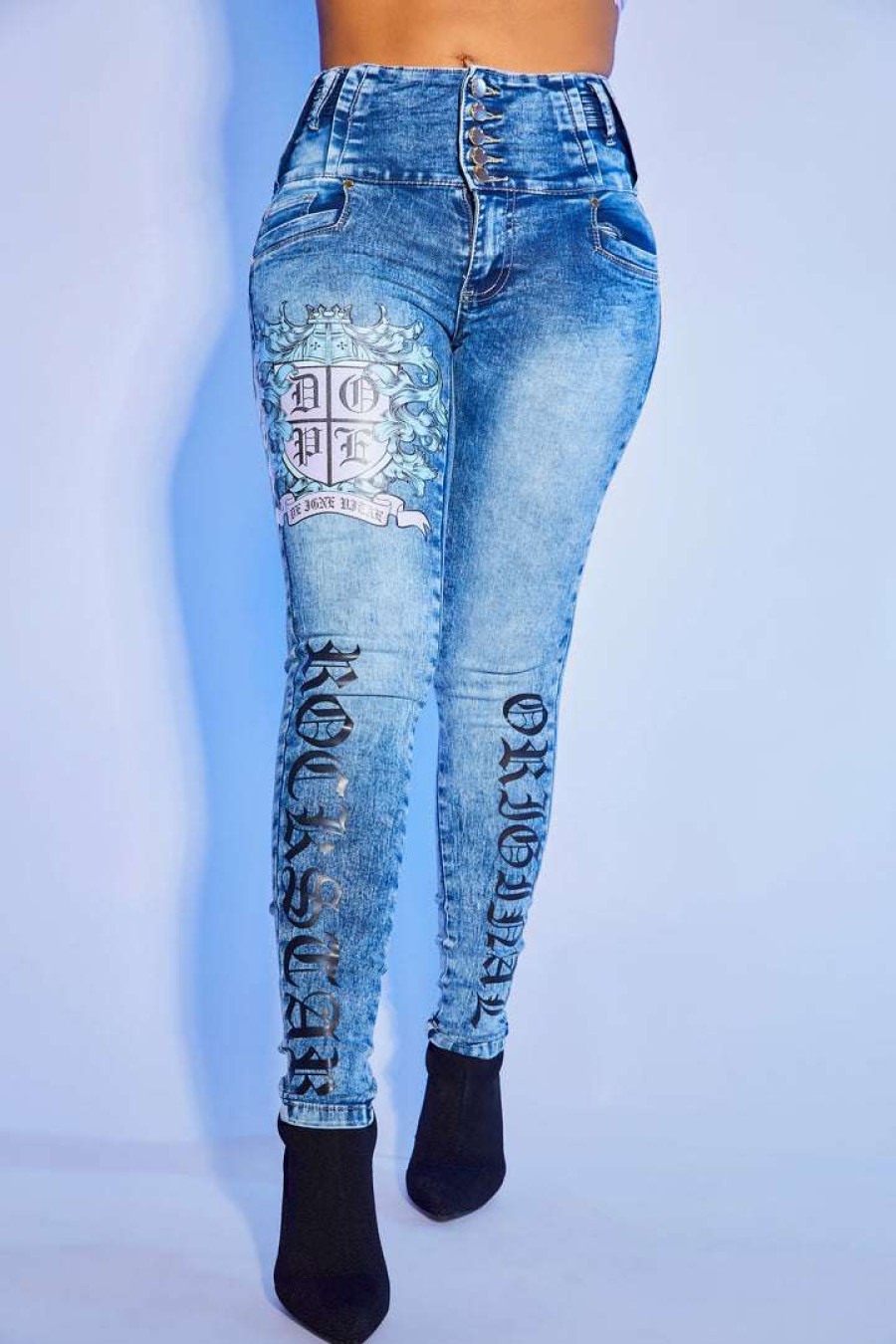 Womens * | Discount Womens Jeans Best Seller Tamara Skinny Jean Med. Wash