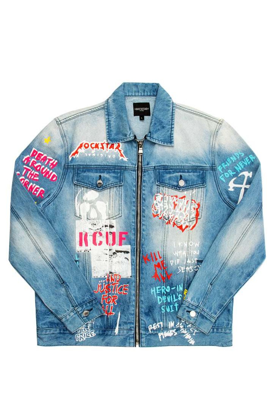 Mens * | Discount Mens Denim Jackets Koontz 3.0 Jacket ( ) Blue