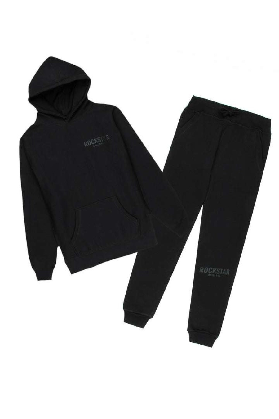 Mens * | Best Deal Mens Track Sets Zed Hoodie Track Set Black