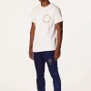 Mens * | New Mens Track Sets Diose T-Shirt/Flare Pant Set White/Navy